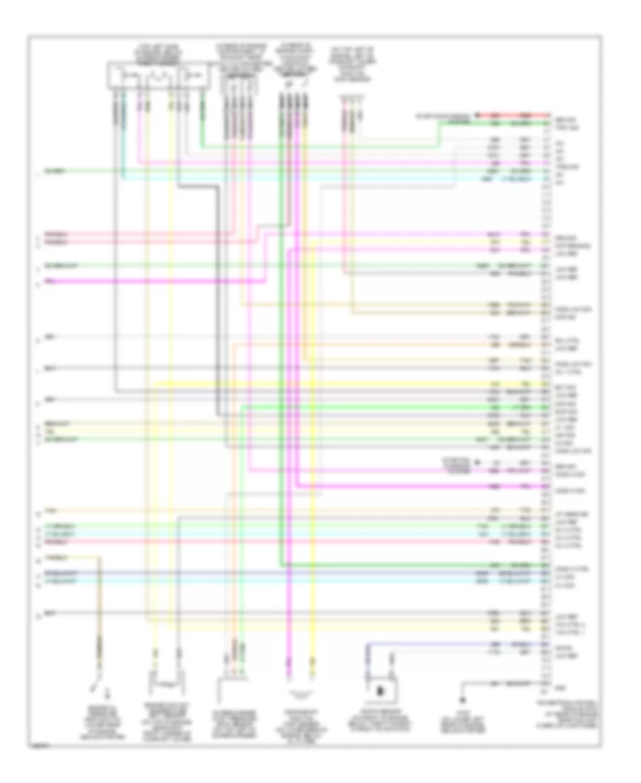 2.0L VIN P, Engine Performance Wiring Diagram (4 of 4) for Saturn Ion Red Line 2006