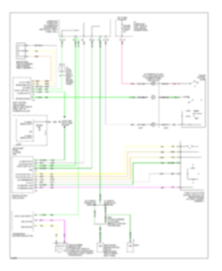 3.9L VIN 1, Cruise Control Wiring Diagram for Saturn Relay 2006