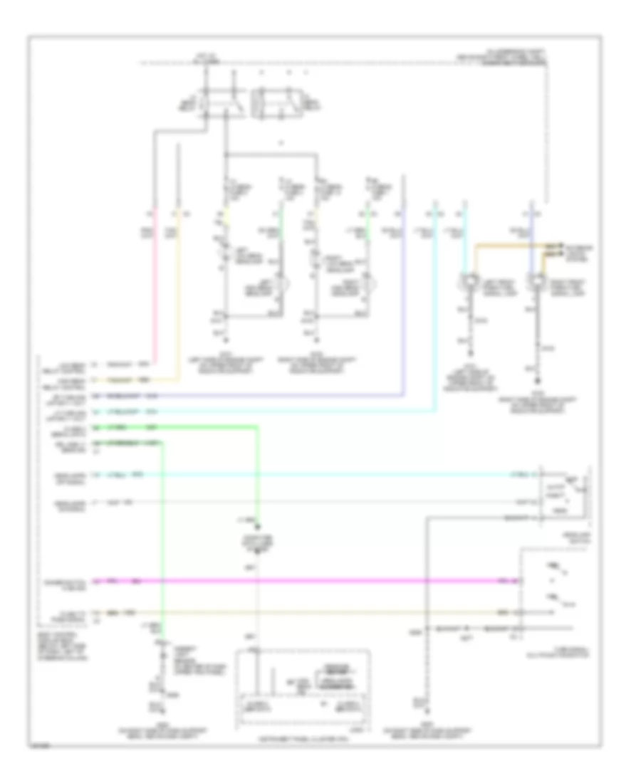 Headlights Wiring Diagram for Saturn Relay 2006