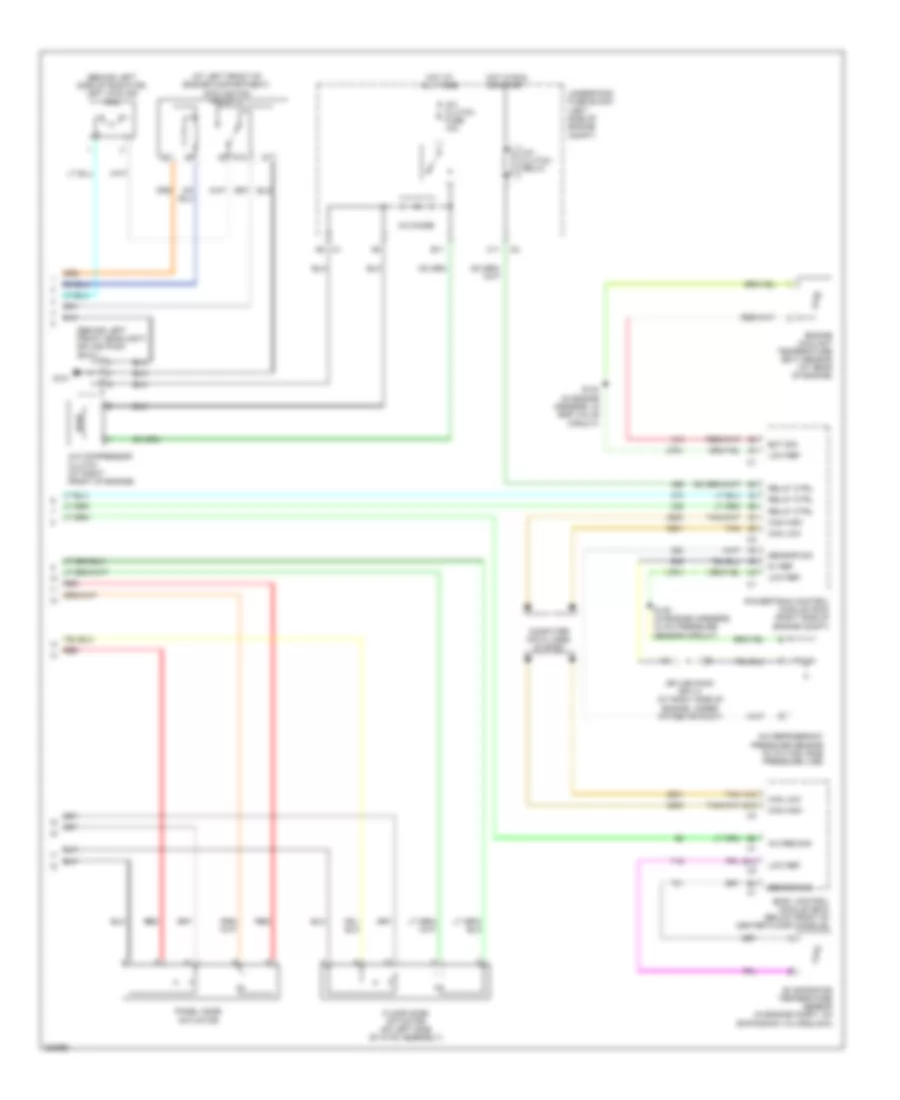 3 5L VIN 4 Manual A C Wiring Diagram 2 of 2 for Saturn Vue 2006