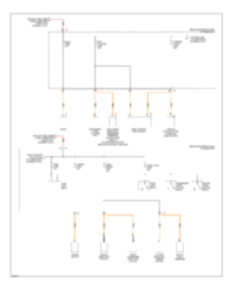 3.5L VIN 4, Power Distribution Wiring Diagram (4 of 4) for Saturn Vue 2006