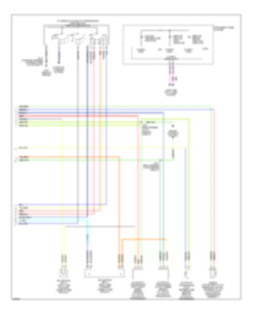 3 5L VIN 4 A T Wiring Diagram 2 of 2 for Saturn Vue 2006