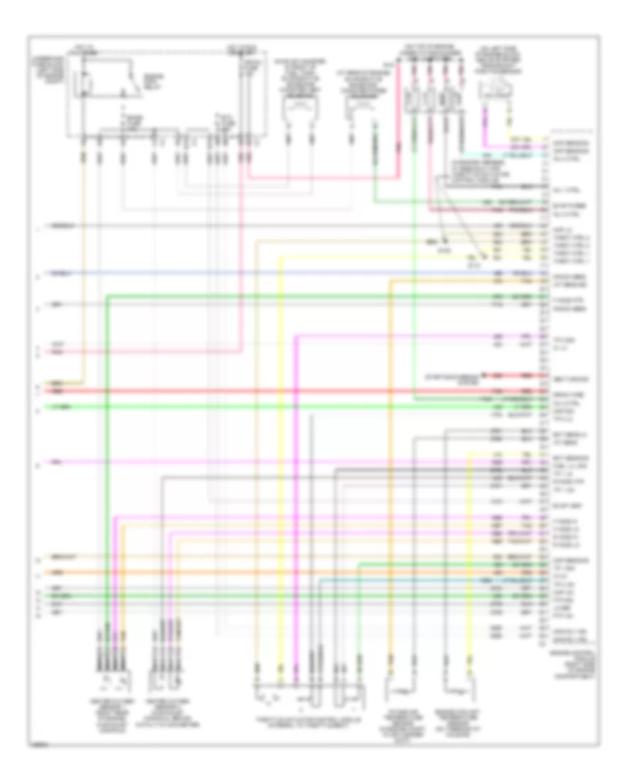 2.2L VIN D, Engine Performance Wiring Diagram (3 of 3) for Saturn Vue Red Line 2006
