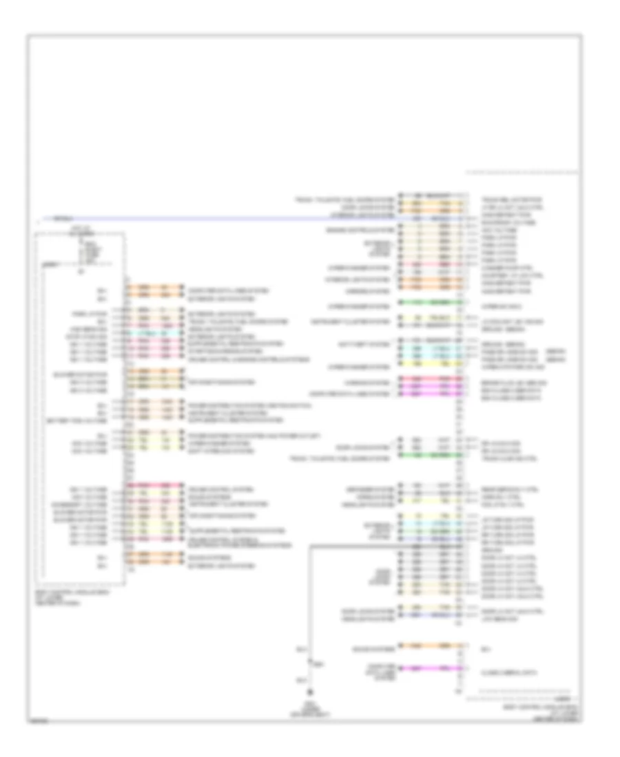 Body Control Modules Wiring Diagram (2 of 2) for Saturn Ion 2 2007