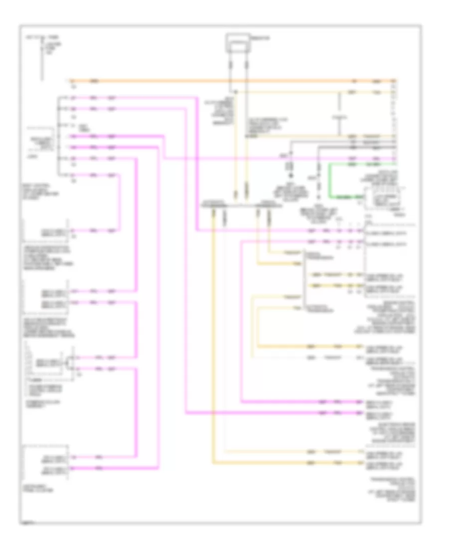 Computer Data Lines Wiring Diagram for Saturn Ion 2 2007