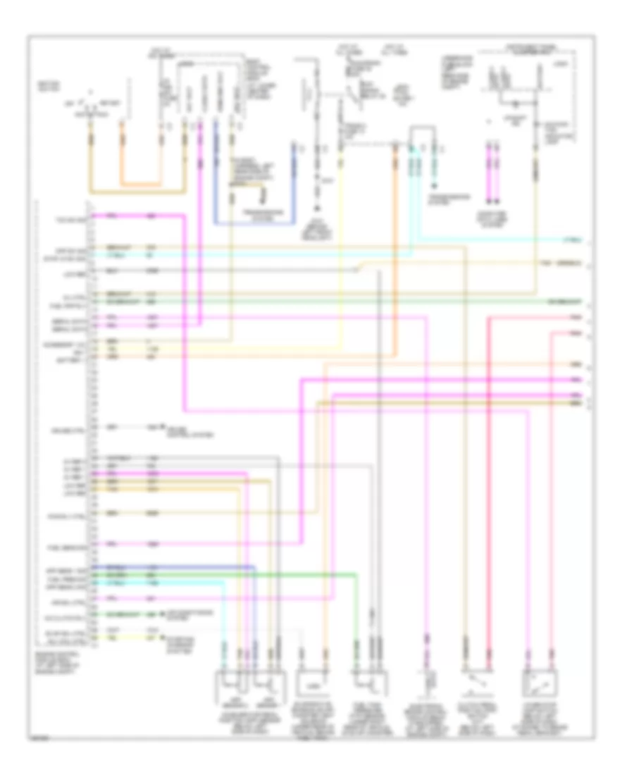 2 2L VIN F Engine Performance Wiring Diagram 1 of 4 for Saturn Ion 2 2007