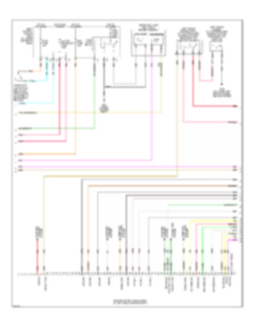 2.2L VIN F, Engine Performance Wiring Diagram (2 of 4) for Saturn Ion 2 2007