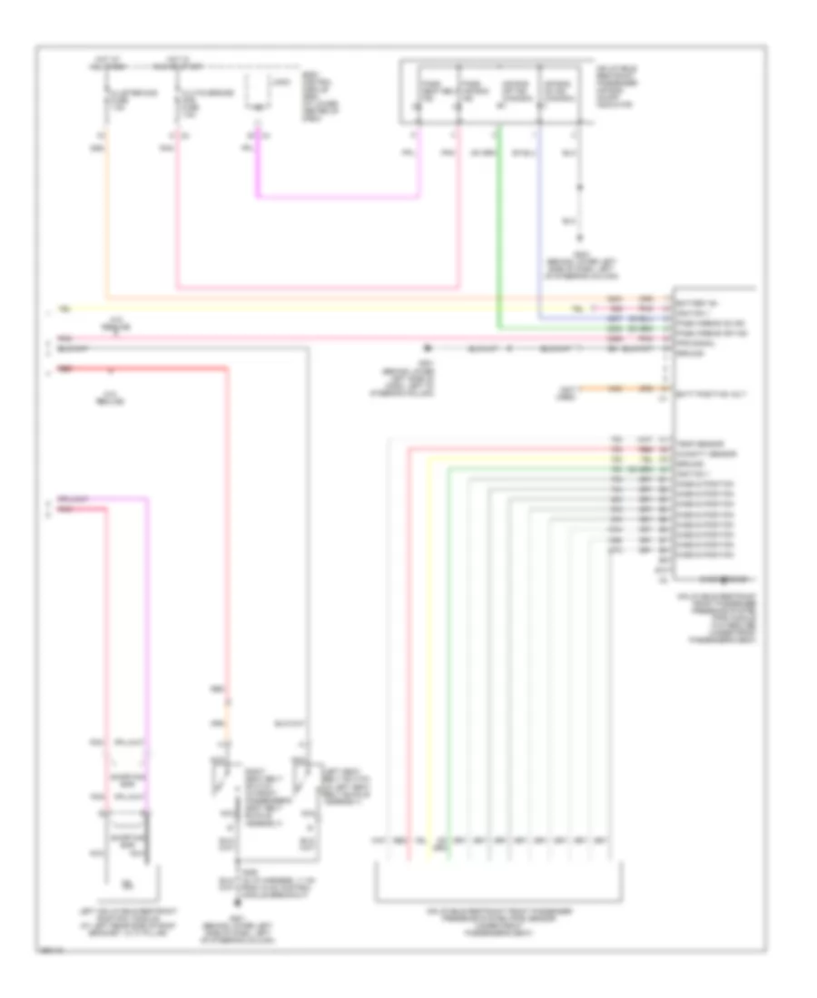 Supplemental Restraints Wiring Diagram (2 of 2) for Saturn Ion 2 2007