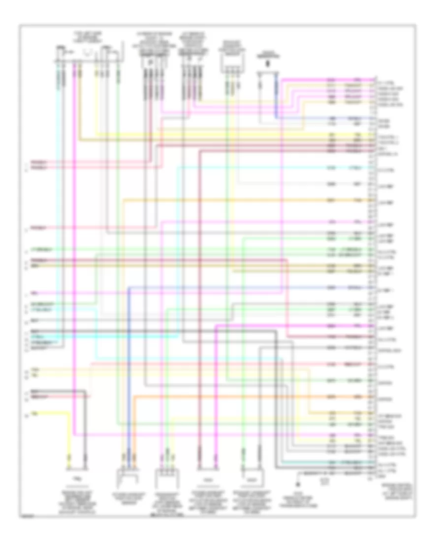 2 4L VIN B Engine Performance Wiring Diagram 4 of 4 for Saturn Ion 3 2007