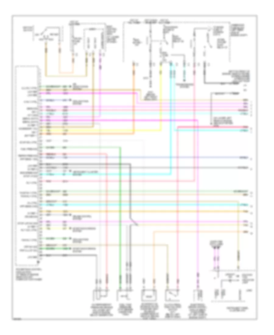 2 0L VIN P Engine Performance Wiring Diagram 1 of 4 for Saturn Ion Red Line 2007