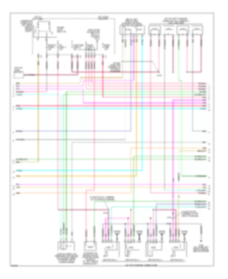 2.0L VIN P, Engine Performance Wiring Diagram (2 of 4) for Saturn Ion Red Line 2007