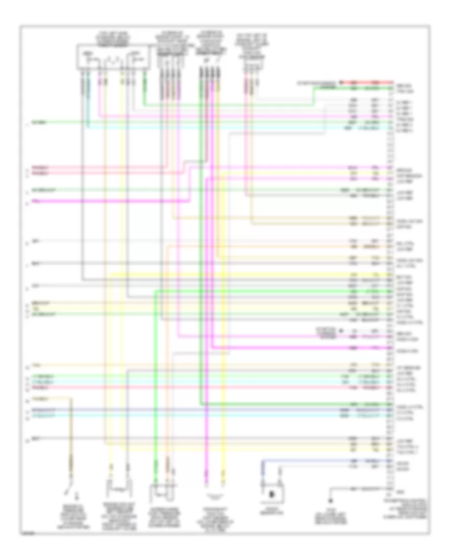 2.0L VIN P, Engine Performance Wiring Diagram (4 of 4) for Saturn Ion Red Line 2007
