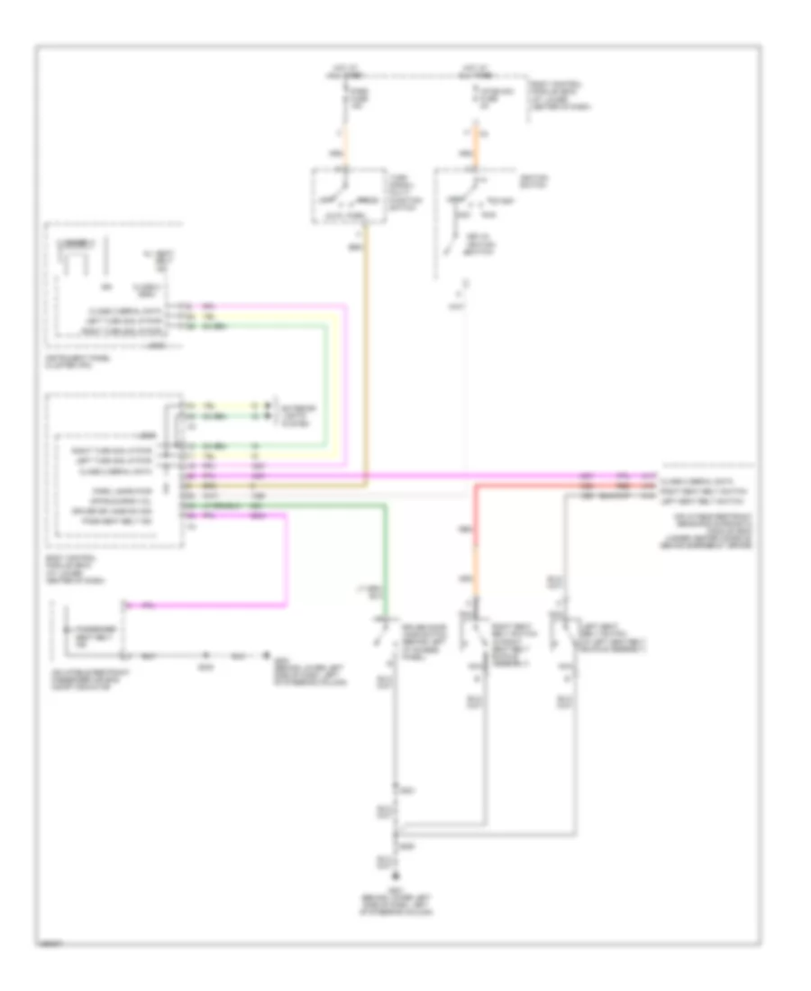 Warning Systems Wiring Diagram for Saturn Ion Red Line 2007