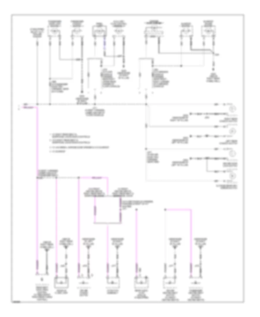 Instrument Illumination Wiring Diagram 2 of 2 for Saturn Outlook XE 2007