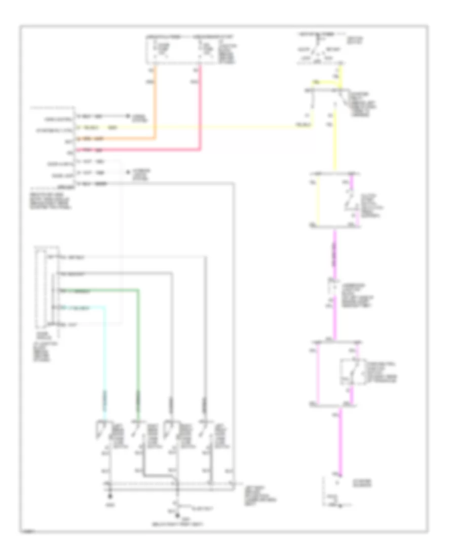 Anti theft Wiring Diagram for Saturn SL 1998