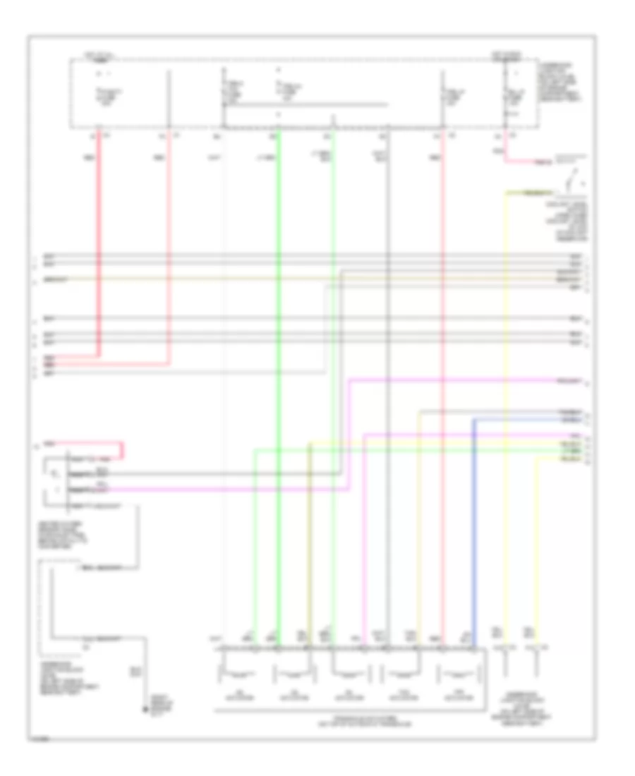 1.9L (VIN 8), Engine Performance Wiring Diagrams (3 of 4) for Saturn SL 1998