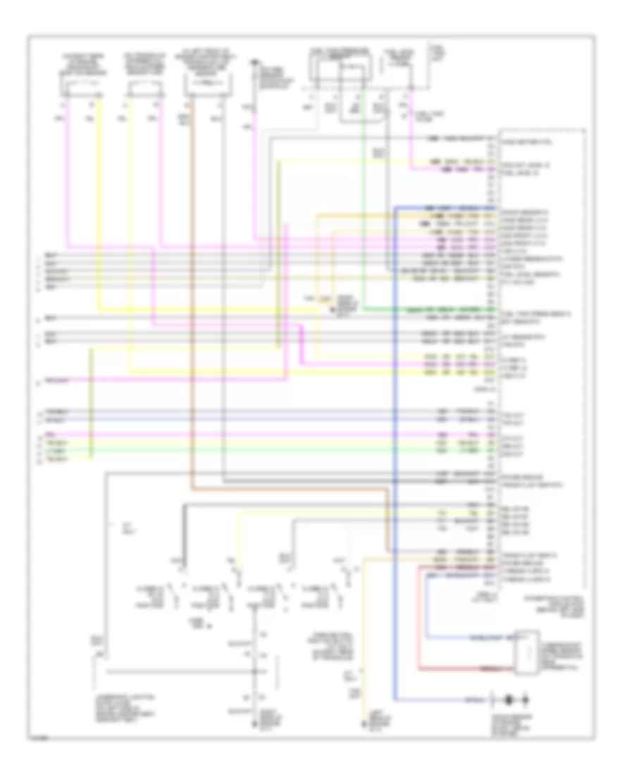 1.9L (VIN 8), Engine Performance Wiring Diagrams (4 of 4) for Saturn SL 1998