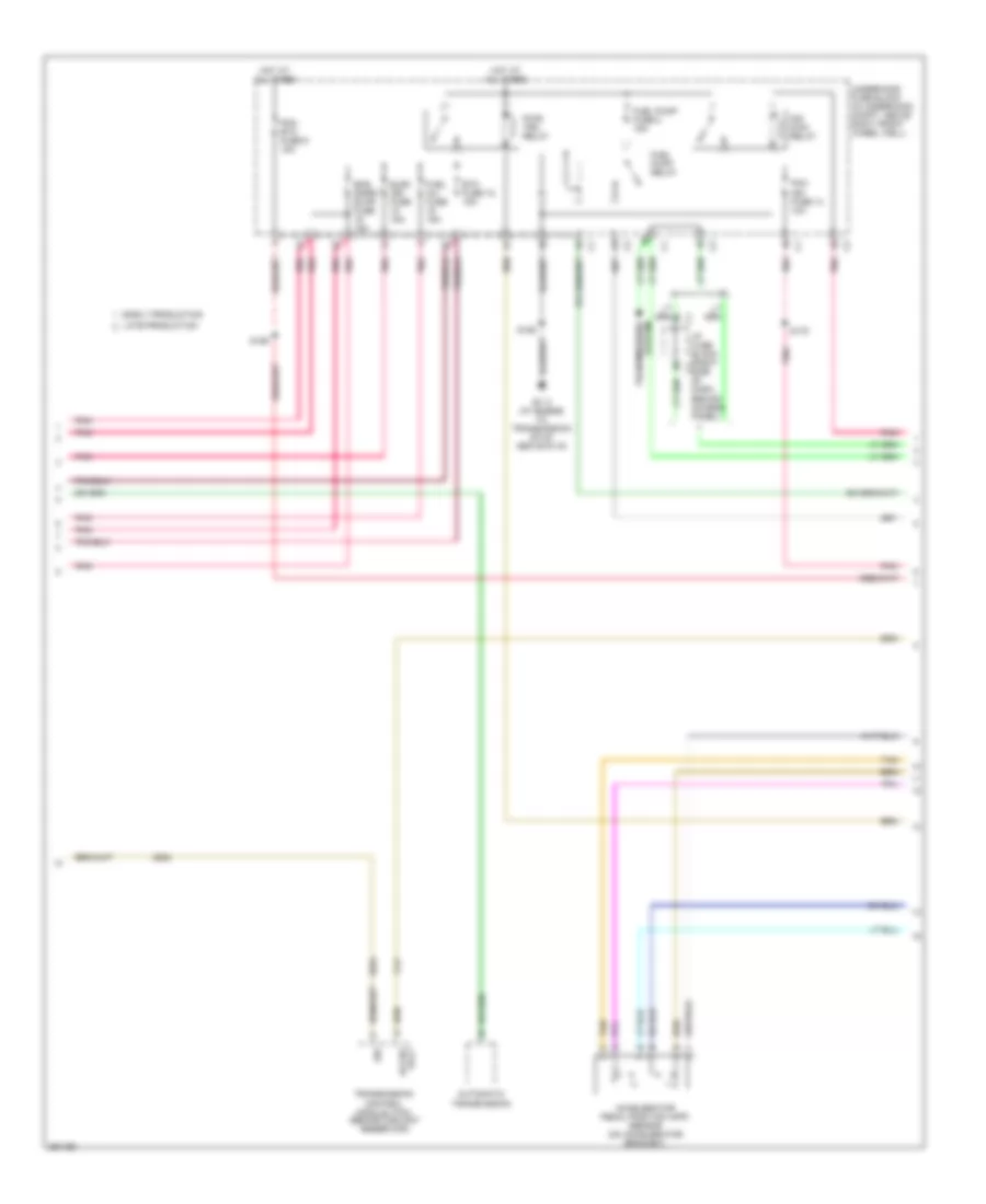 3.9L VIN 1, Engine Performance Wiring Diagram (3 of 4) for Saturn Relay 2007