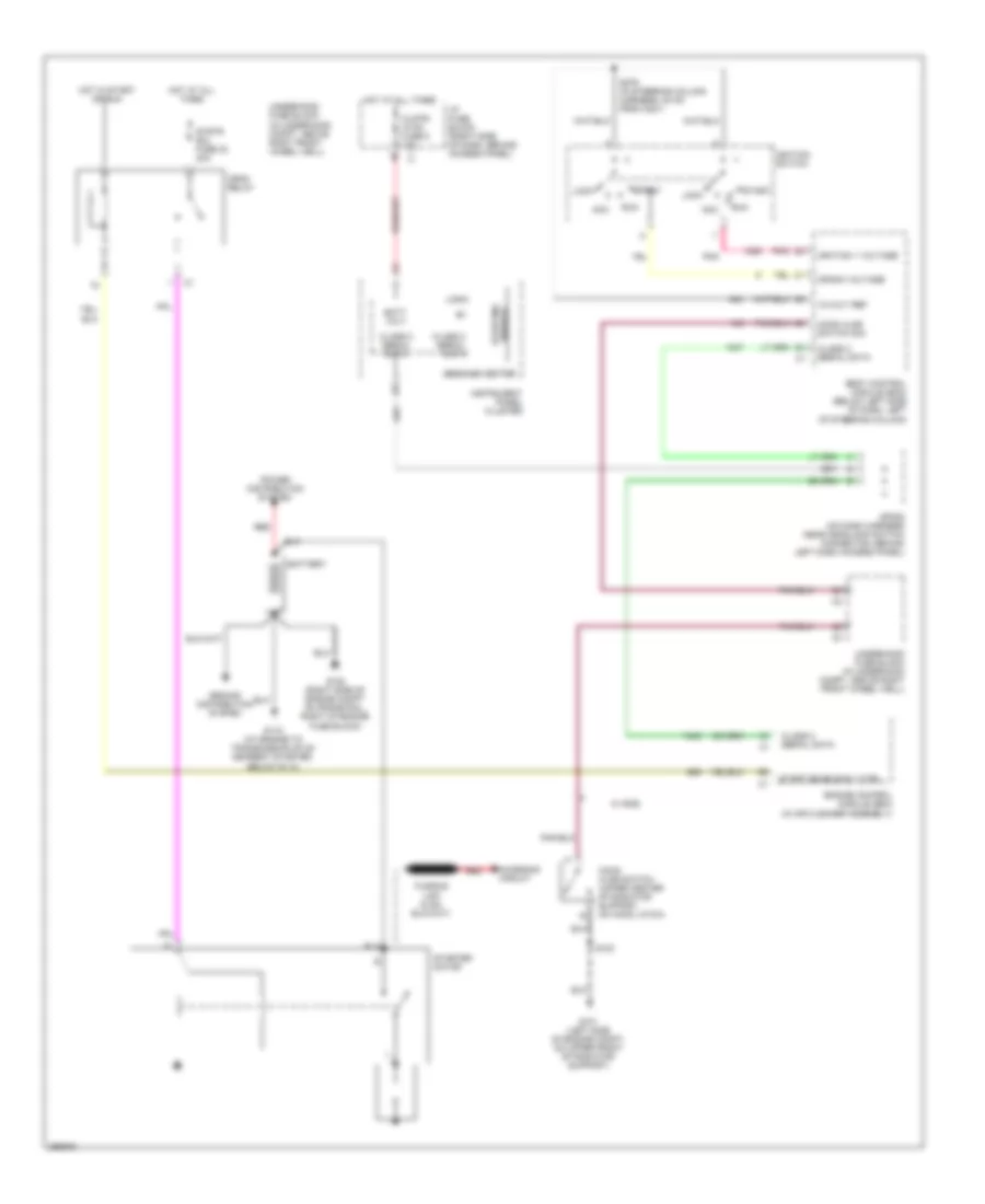 Starting Wiring Diagram for Saturn Relay 2007
