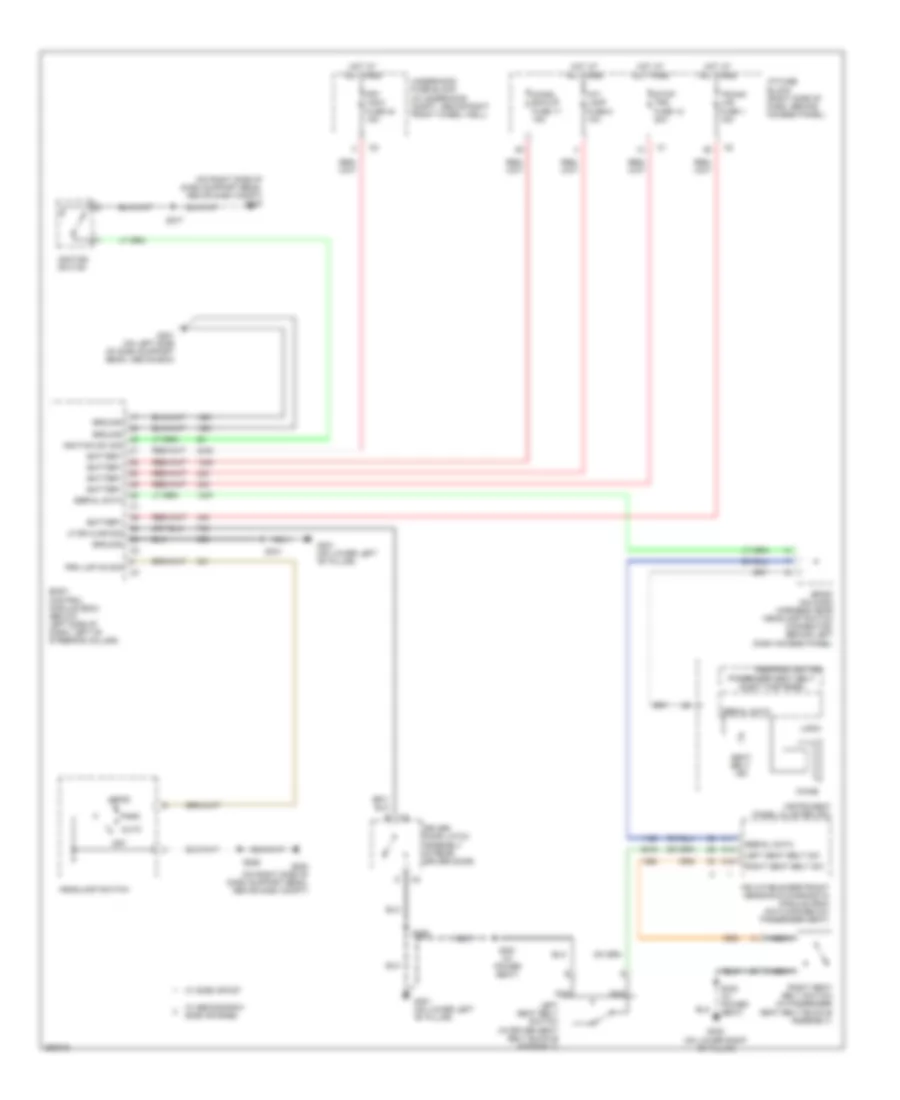 Warning Systems Wiring Diagram for Saturn Relay 2007