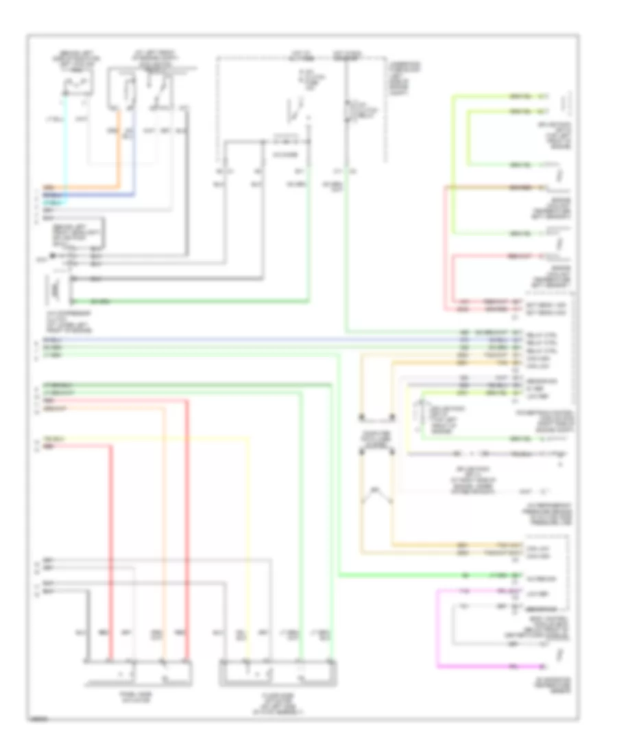 3 5L VIN 4 Manual A C Wiring Diagram 2 of 2 for Saturn Vue 2007