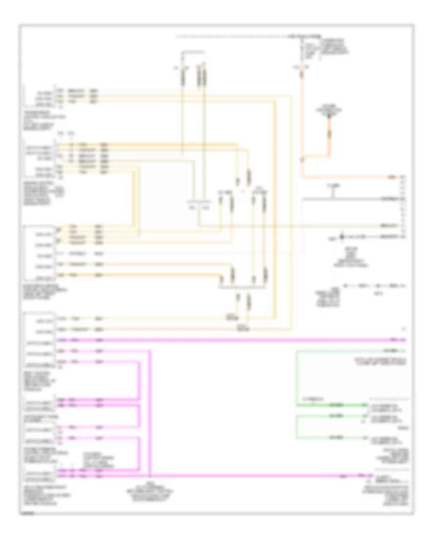 3 5L VIN 4 Computer Data Lines Wiring Diagram A T for Saturn Vue 2007