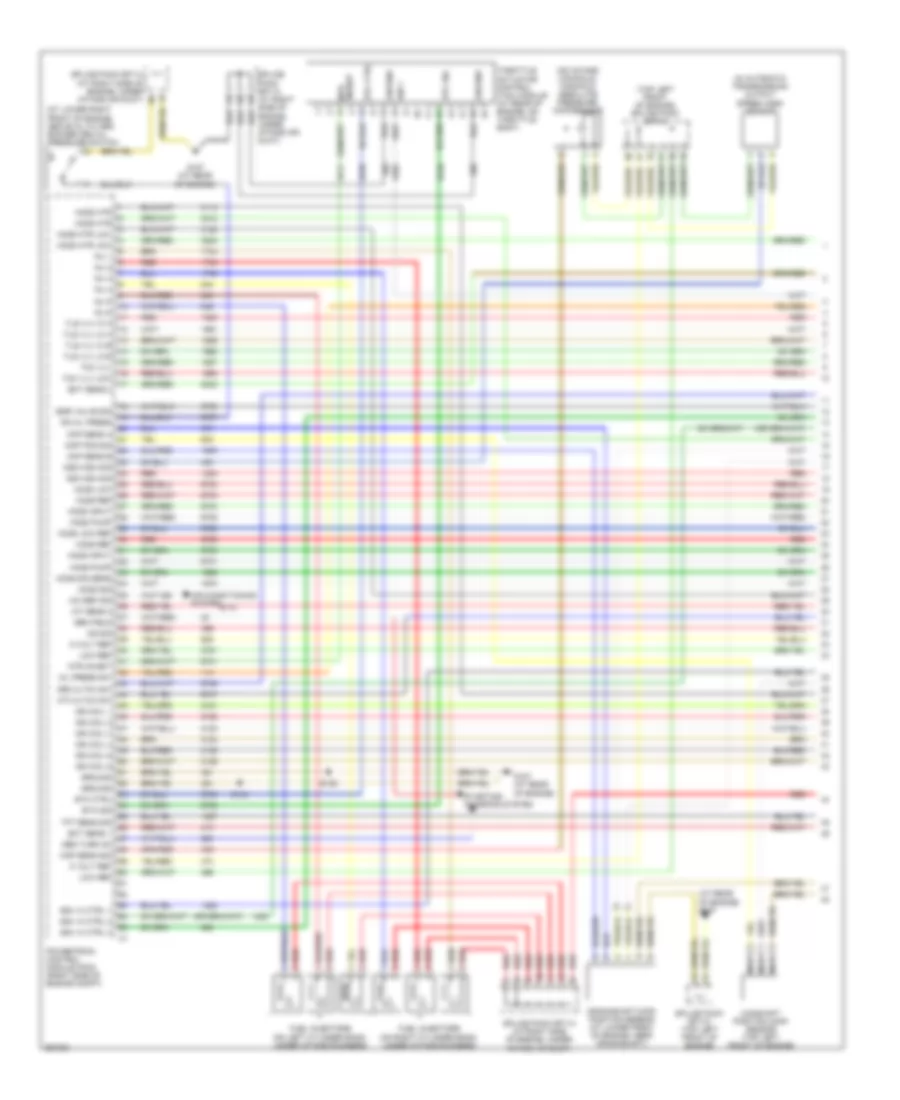 3.5L VIN 4, Engine Performance Wiring Diagram (1 of 5) for Saturn Vue 2007