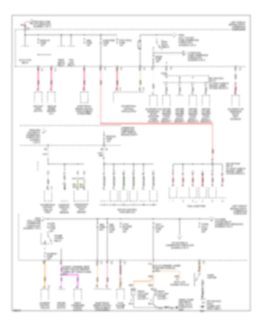 3 5L VIN 4 Power Distribution Wiring Diagram 2 of 4 for Saturn Vue 2007