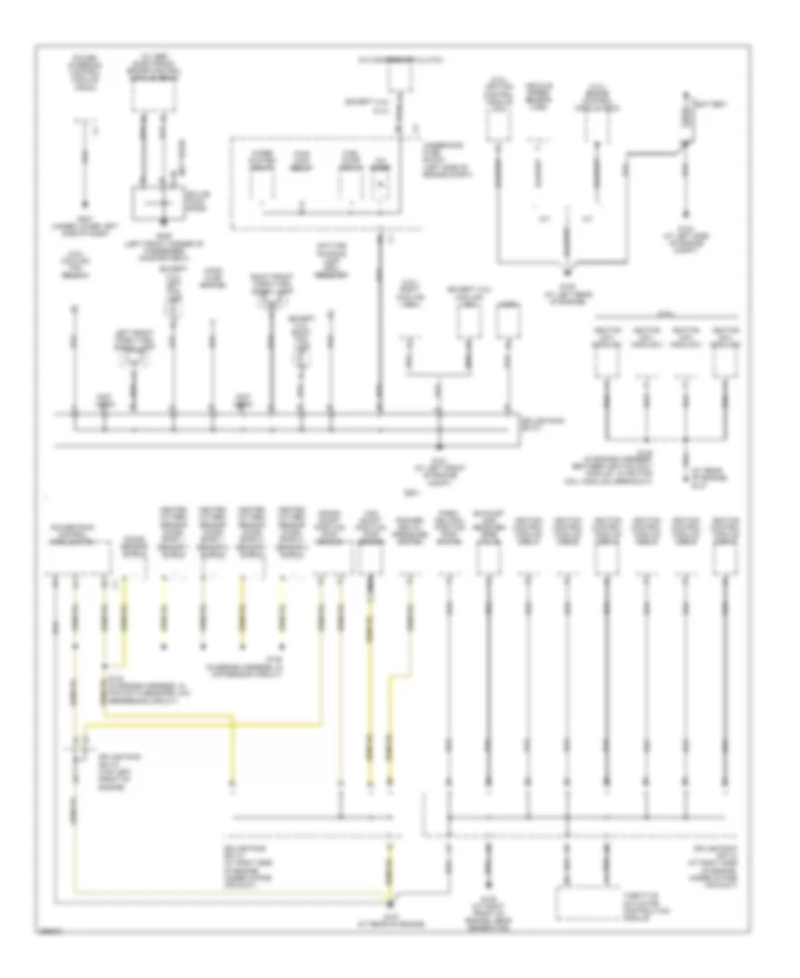 Ground Distribution Wiring Diagram 1 of 3 for Saturn Vue Green Line 2007
