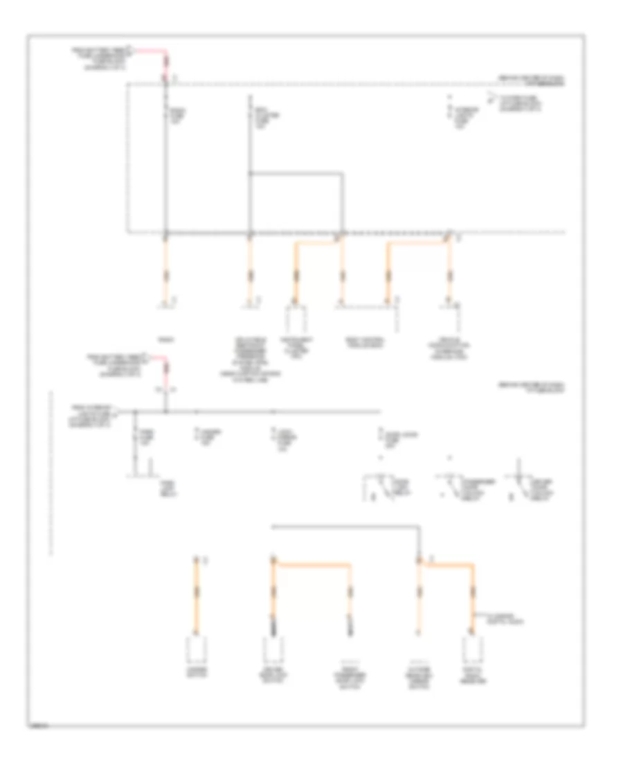 3.5L VIN 4, Power Distribution Wiring Diagram (4 of 4) for Saturn Vue Red Line 2007