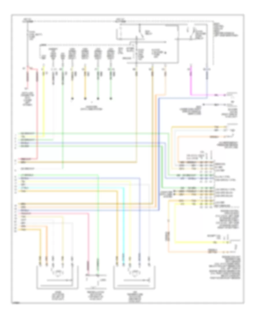 Manual A C Wiring Diagram 2 of 2 for Saturn Aura Green Line 2008
