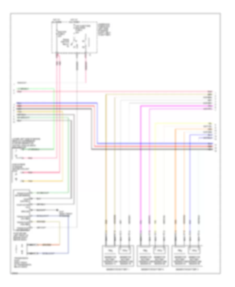 2.4L VIN 5, Hybrid System Wiring Diagram (2 of 3) for Saturn Aura XR 2008