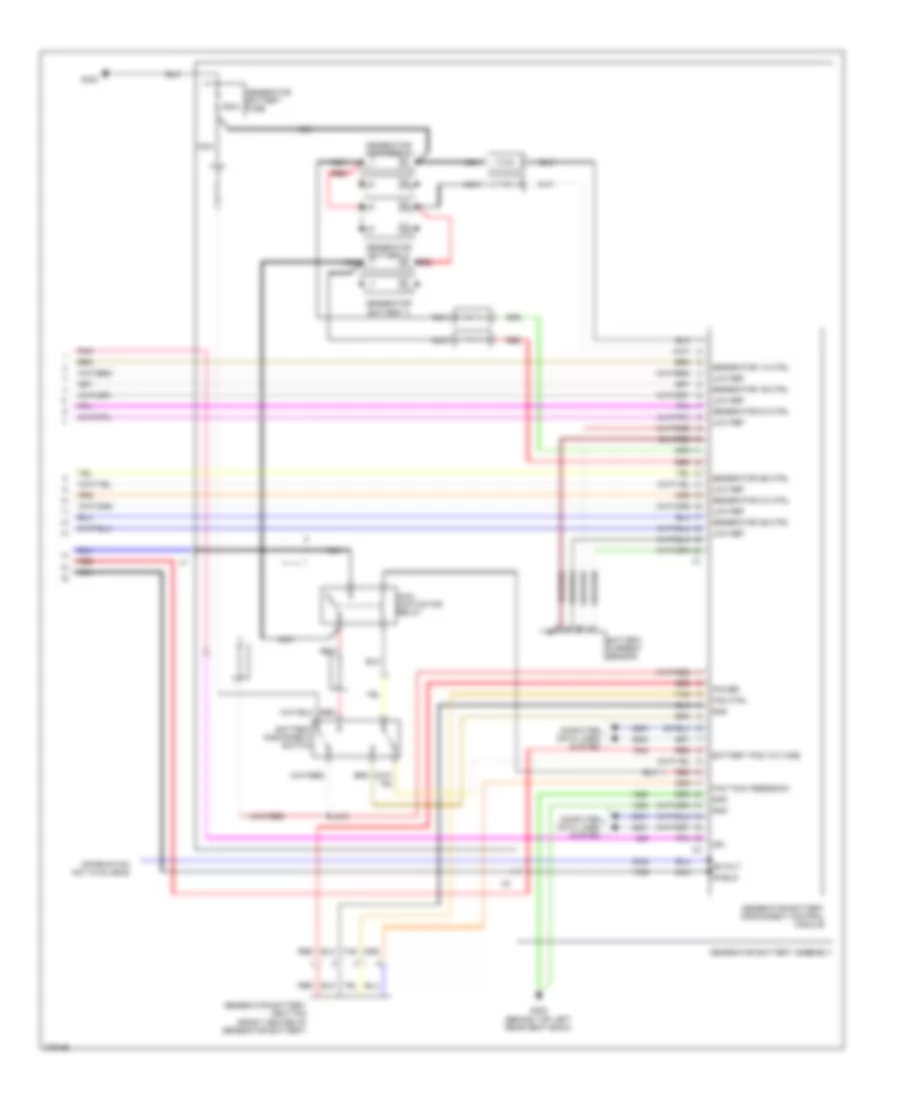 2.4L VIN 5, Hybrid System Wiring Diagram (3 of 3) for Saturn Aura XR 2008