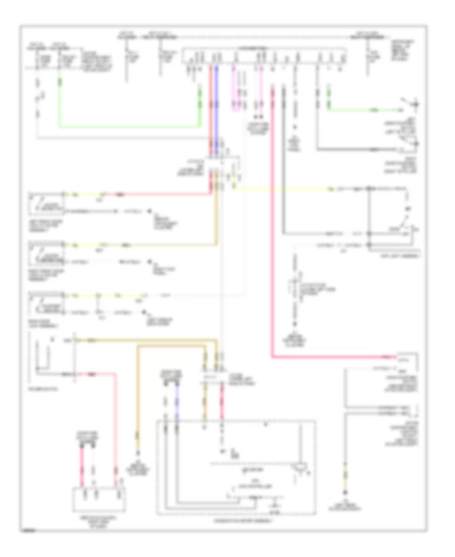 Courtesy Lamps Wiring Diagram, EV для Scion iQ 2013