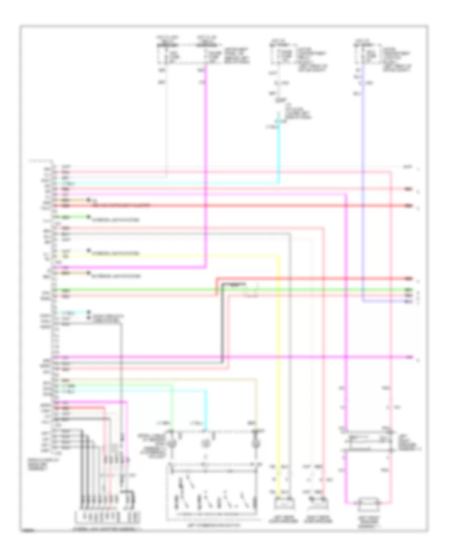 Radio Wiring Diagram, EV (1 из 2) для Scion iQ 2013