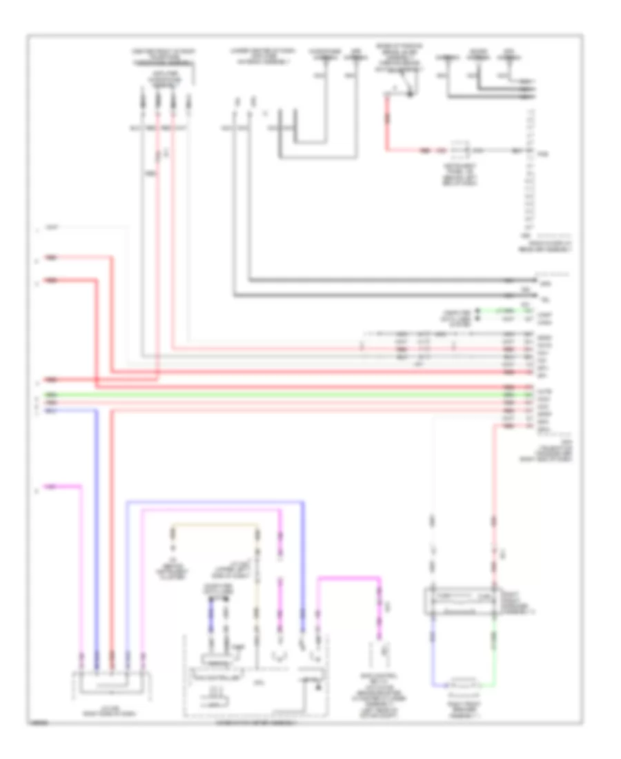 Radio Wiring Diagram, EV (2 из 2) для Scion iQ 2013