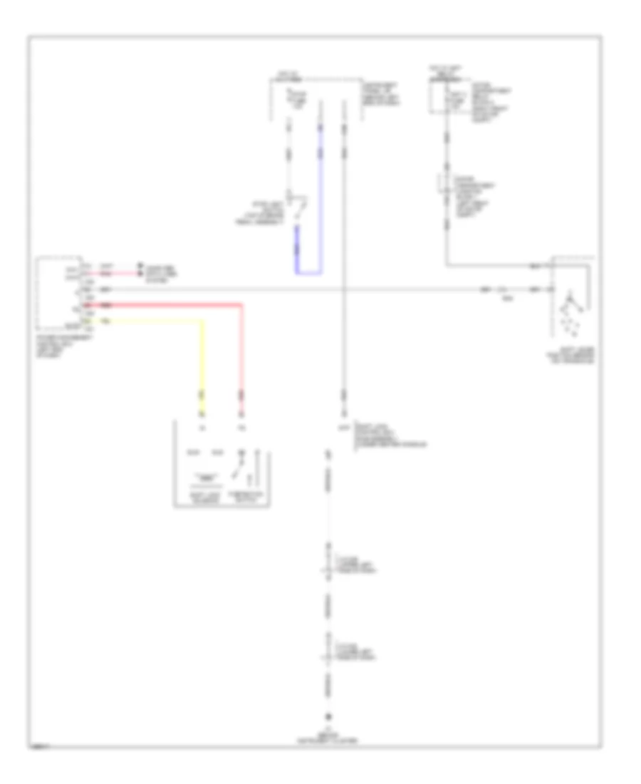 Shift Interlock Wiring Diagram, EV для Scion iQ 2013