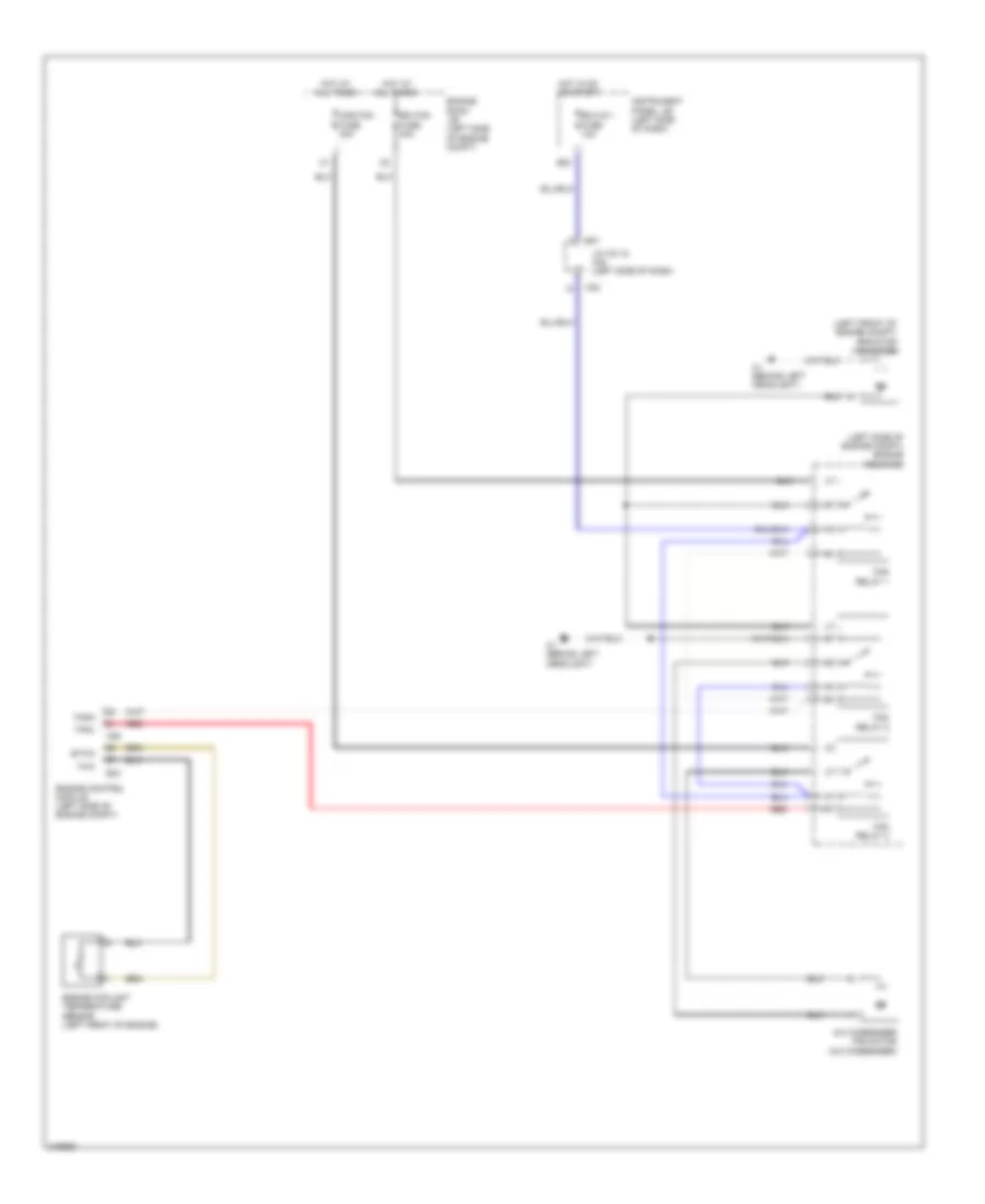 Электросхема системы охлаждения для Scion xB 2013