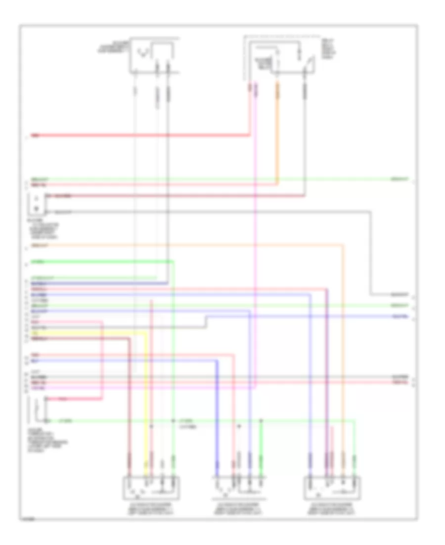Электросхема кондиционера (2 из 3) для Scion FR-S 2014