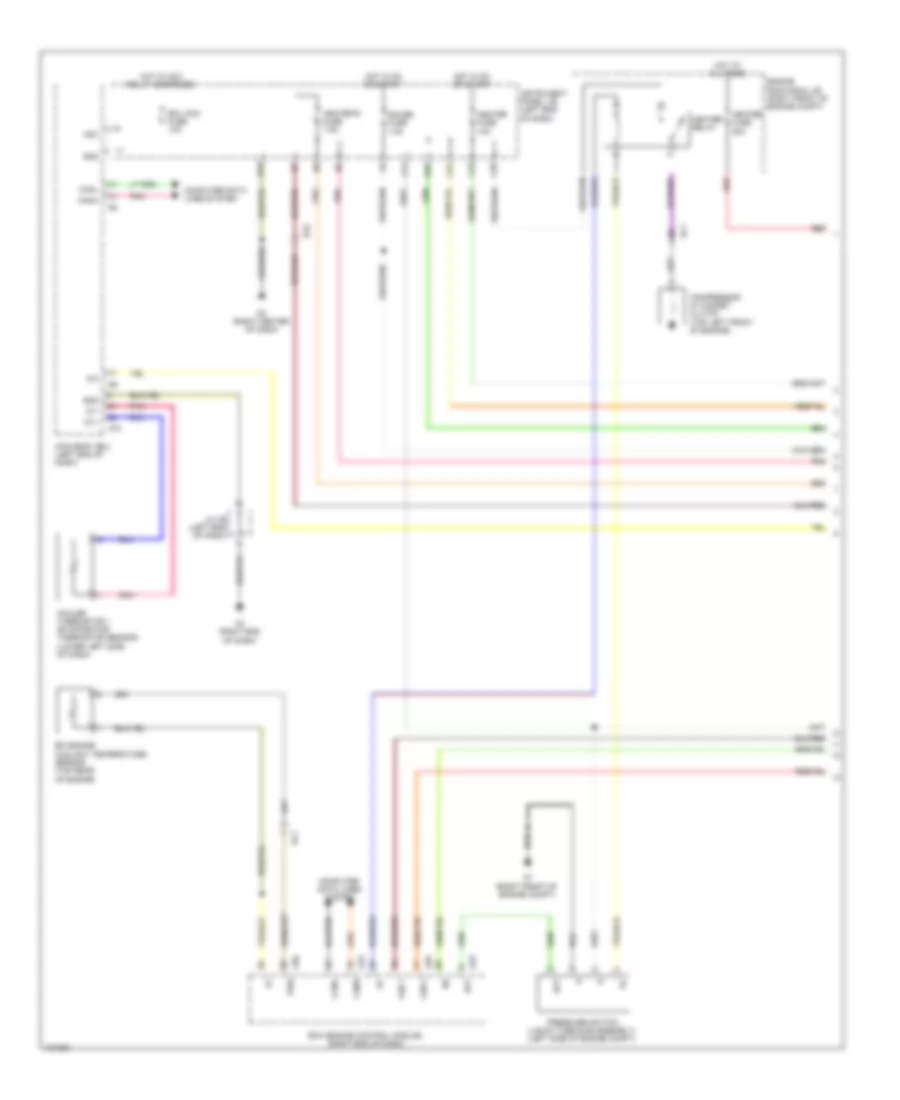 Электросхема кондиционера с ручный управлением (1 из 3) для Scion FR-S 2014