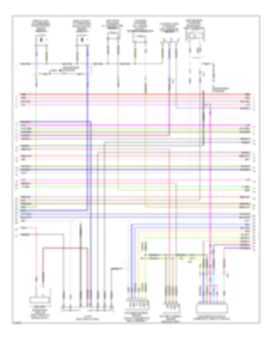 2.0L, Электросхема системы управления двигателем (3 из 6) для Scion FR-S 2014
