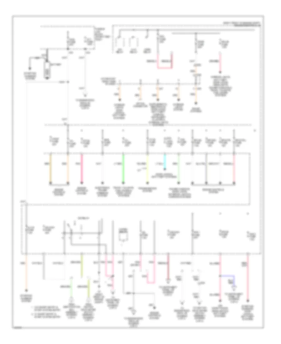 Электросхема блока предохранителей и реле (1 из 3) для Scion FR-S 2014