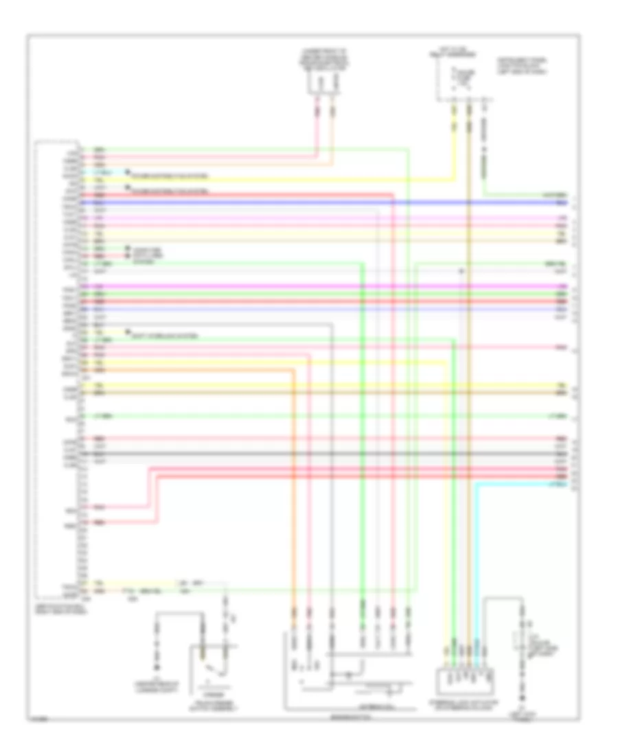 Электросхема центрального замка, С Умный Вход и Запускают Систему (1 из 5) для Scion FR-S 2014
