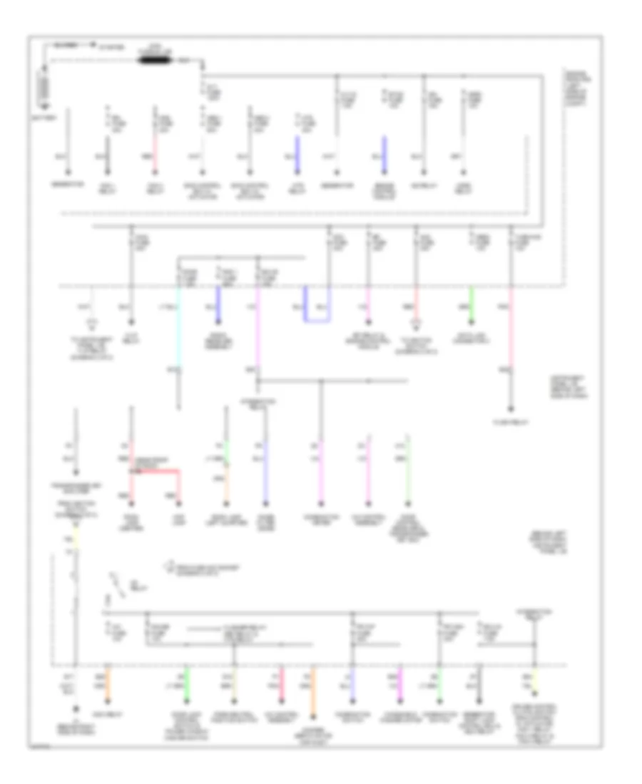 Все схемы для электропроводки Scion tC 2005 Wiring diagrams for cars