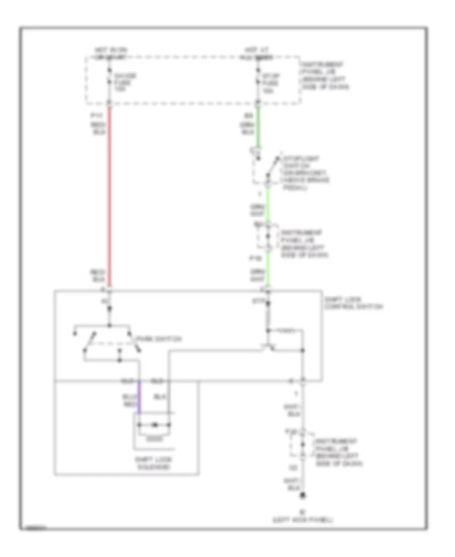 Все схемы для электропроводки Scion xA 2005 Wiring diagrams for cars