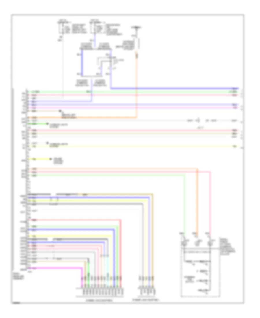 Электросхема магнитолы (1 из 2) для Scion tC Spec 2008