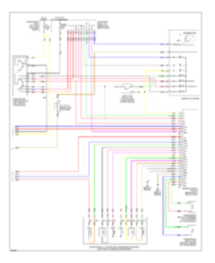 Электросхема коробки передач АКПП (2 из 2) для Scion tC Spec 2008