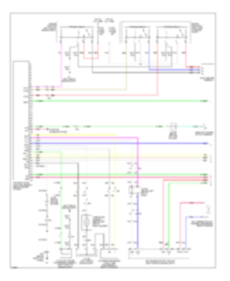 схема кондиционера (1 из 2) для Scion xD 2012