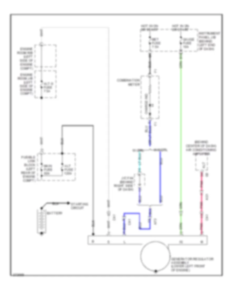 Электросхема Генератора для Scion xD 2012