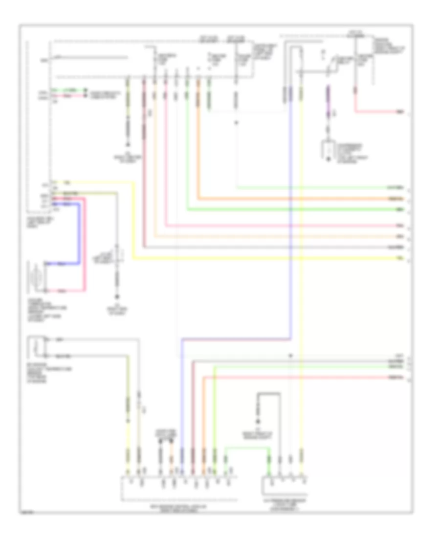 Электросхема кондиционера с ручный управлением (1 из 3) для Scion FR-S 2013